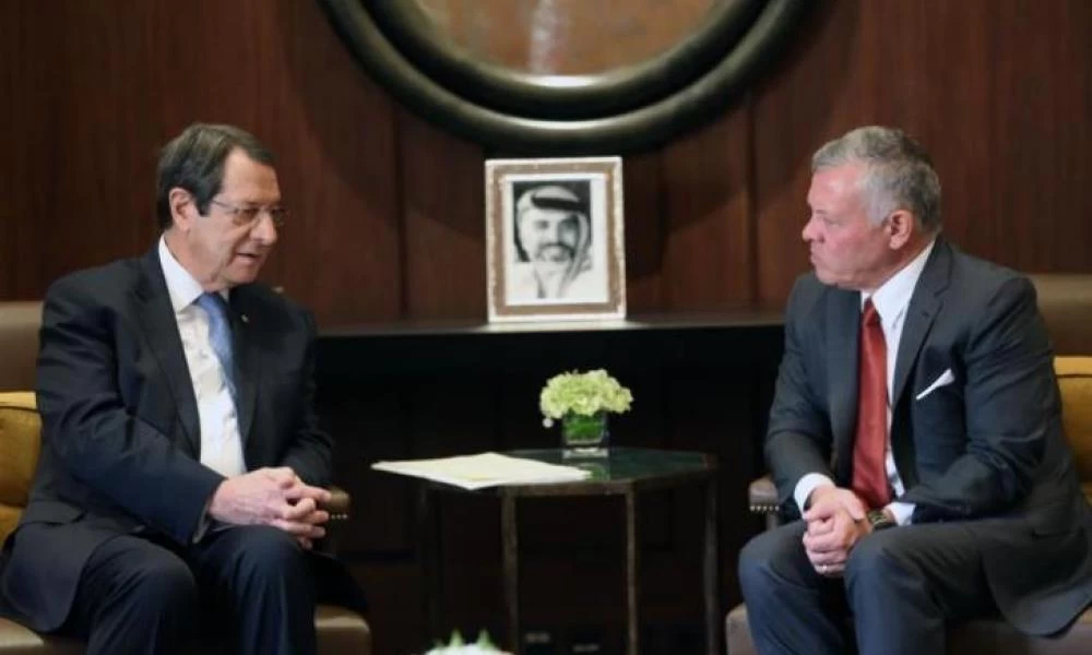 Κύπρος: Τηλεφωνική επικοινωνία ΠτΔ και Βασιλιά της Ιορδανίας